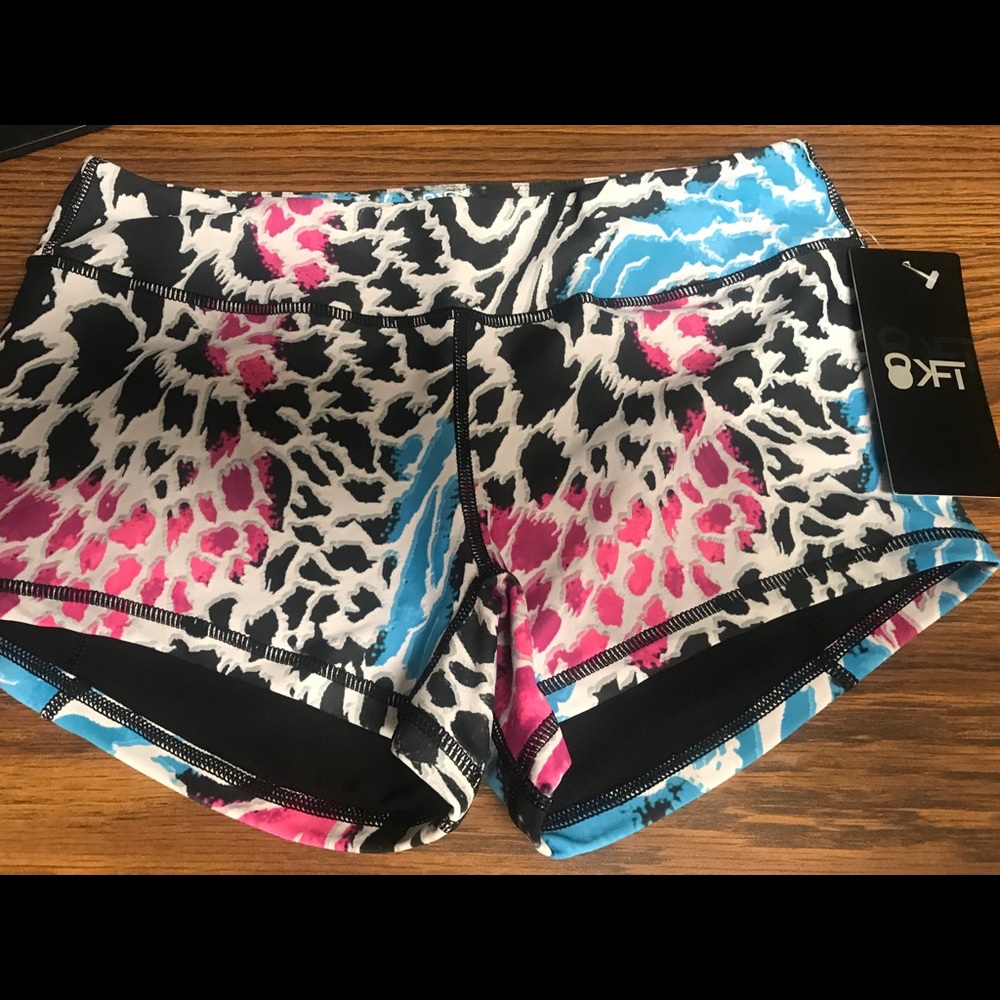 NWT KFT Leopard Shorts